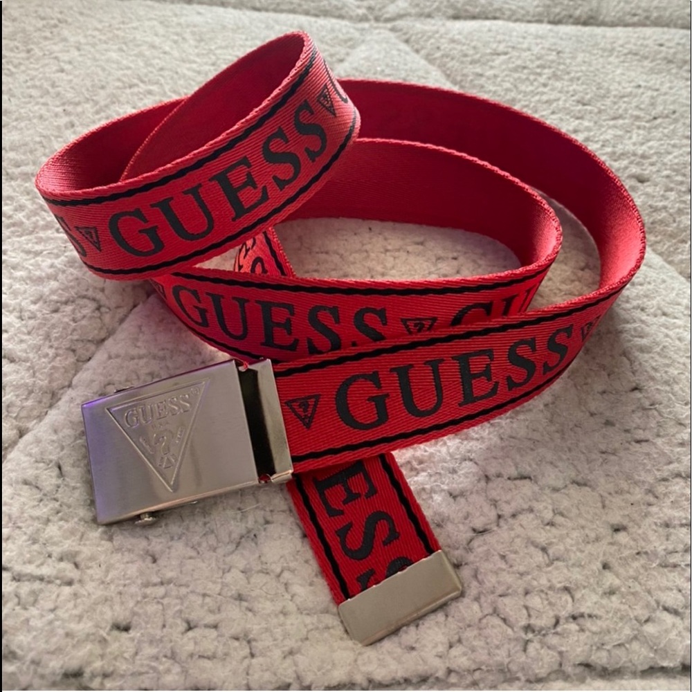 Red Guess Belt
